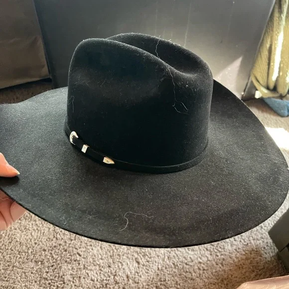 Stetson Black Wool Hat - Picture 2 of 5